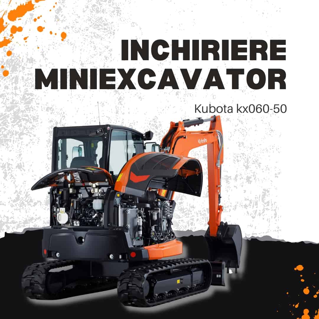 pret inchiriere miniexcavator